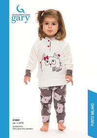 PIGIAMA NEONATA M/L S10041 Tellini S.r.l. Ingrosso Abbigliamento